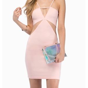 NWT Tobi mesh cutout tight mini